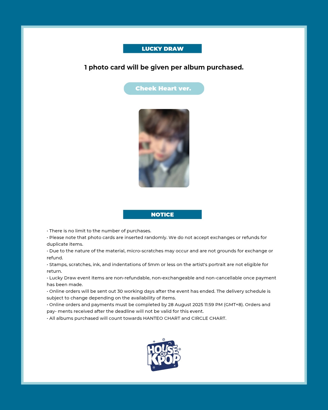 [SINGAPORE LUCKY DRAW EVENT] DOYOUNG - 2nd Album [SOAR] (Be My Light Ver.) *NON-REFUNDABLE, NON-CANCELLABLE AND NON-EXCHANGABLE*