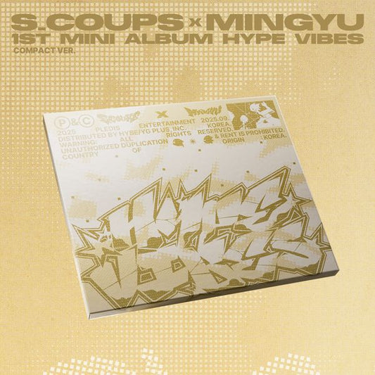 S.COUPS X MINGYU (SEVENTEEN) - 1st Mini Album 'HYPE VIBES'