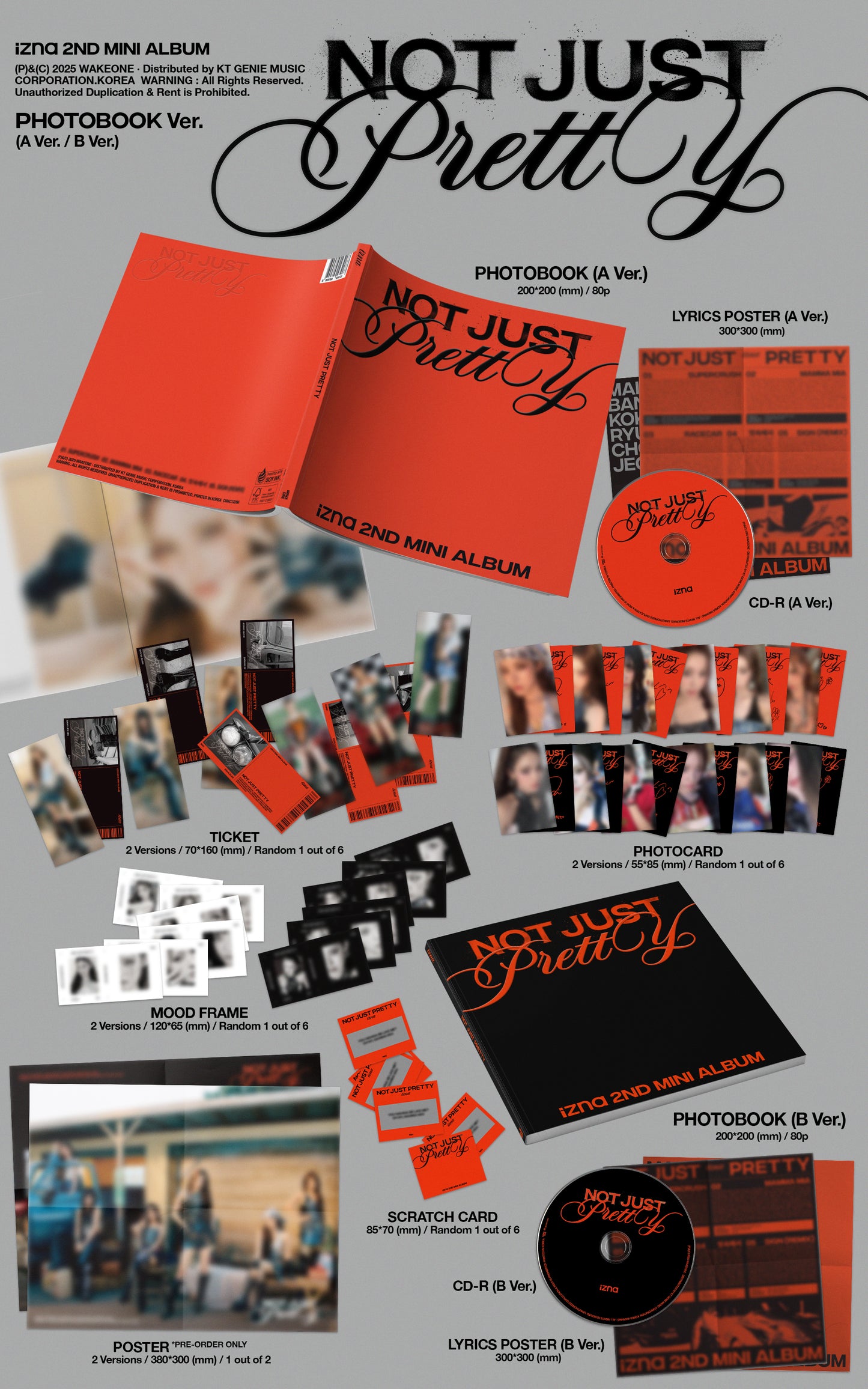 izna - 2nd Mini Album [Not Just Pretty]