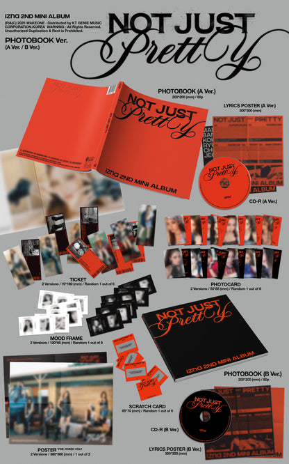 izna - 2nd Mini Album [Not Just Pretty]