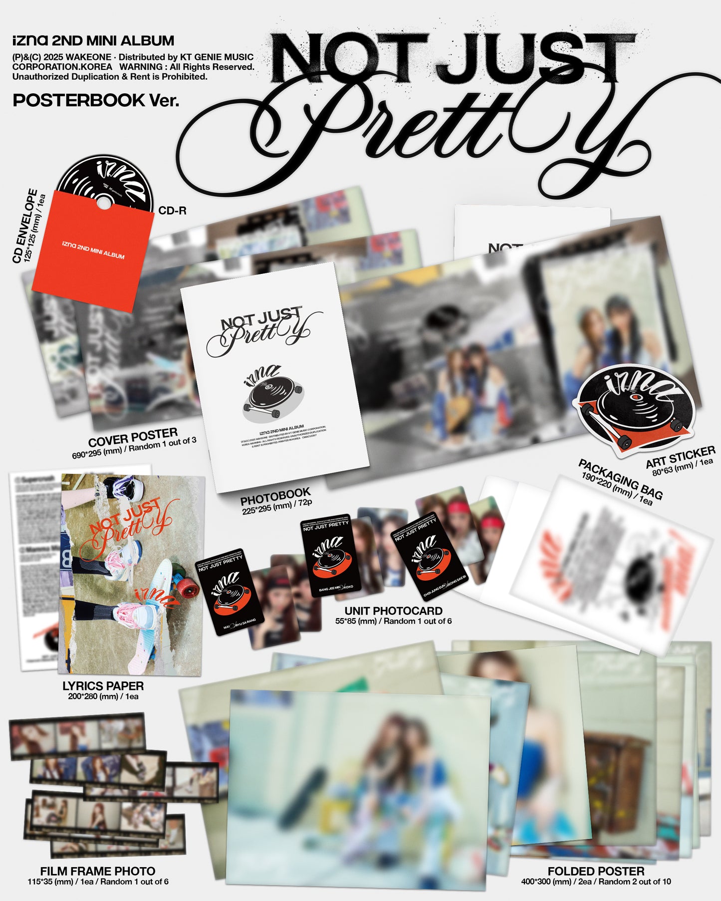 izna - 2nd Mini Album [Not Just Pretty]