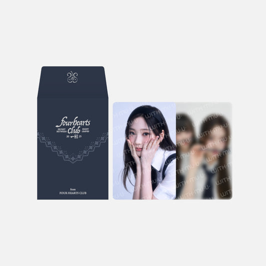Hearts2Hearts - 2025 Hearts2Hearts [Four Hearts Club] OFFICIAL MD
- RANDOM TRADING CARD SET